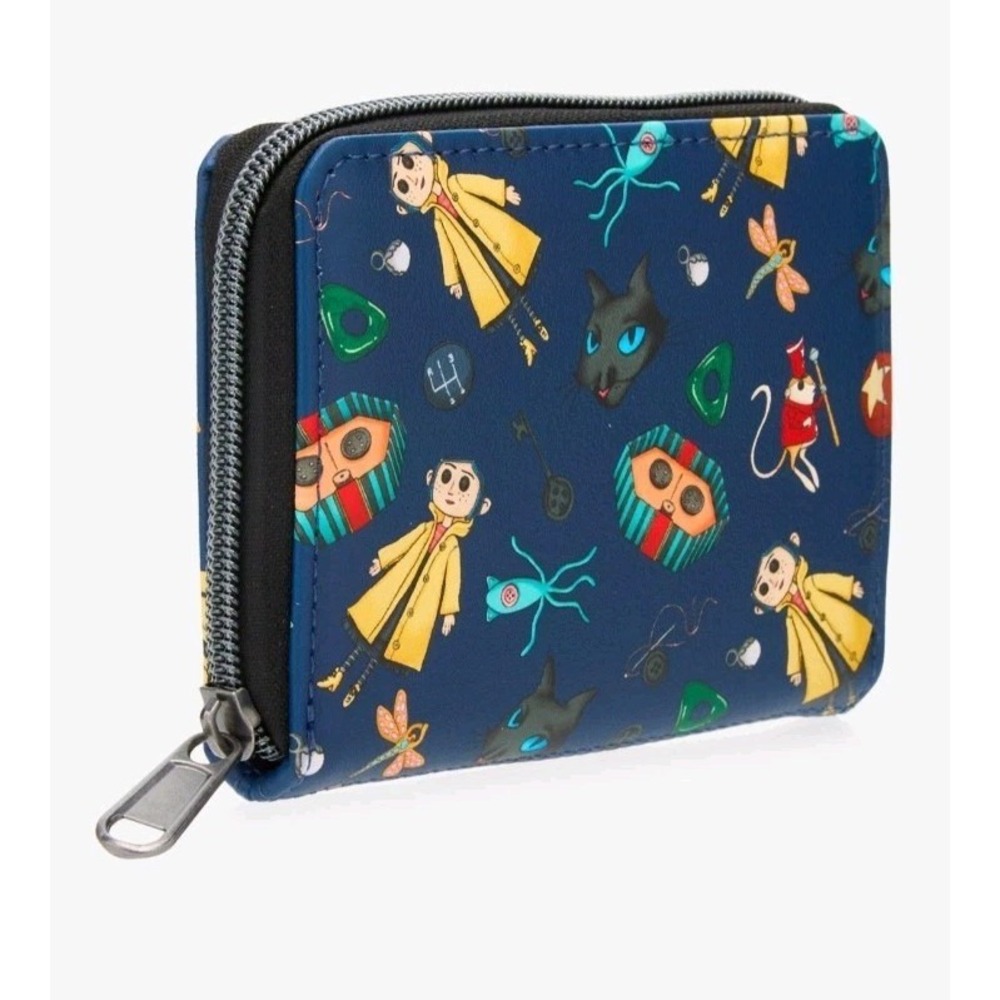 NWT Loungefly Coraline Icons Mini Backpack & Wallet Set Whimsigoth Grunge - Picture 8 of 9